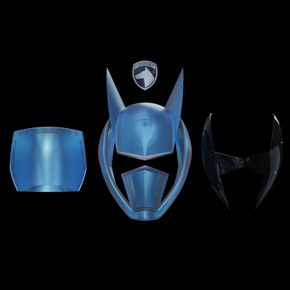 DiceProps3D SPD Shadow Ranger – Wireframe