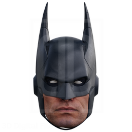 Tactical Bat Cowl 3D Model