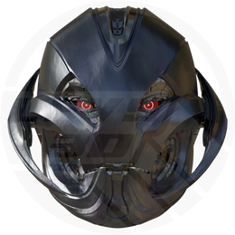 evil ai robot tron Prime Helmet 3D model