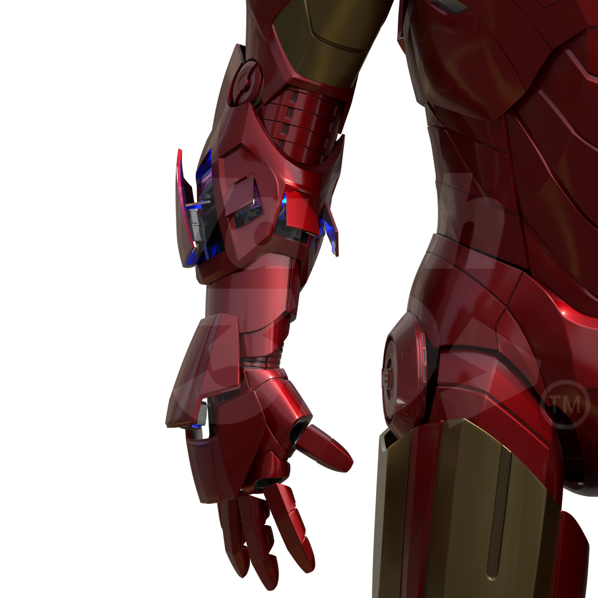 Motorized Mark 4 Full Suit [3D Print Model] – Wireframe