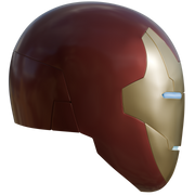 Iron Man Armored Adventures Helmet 3D model