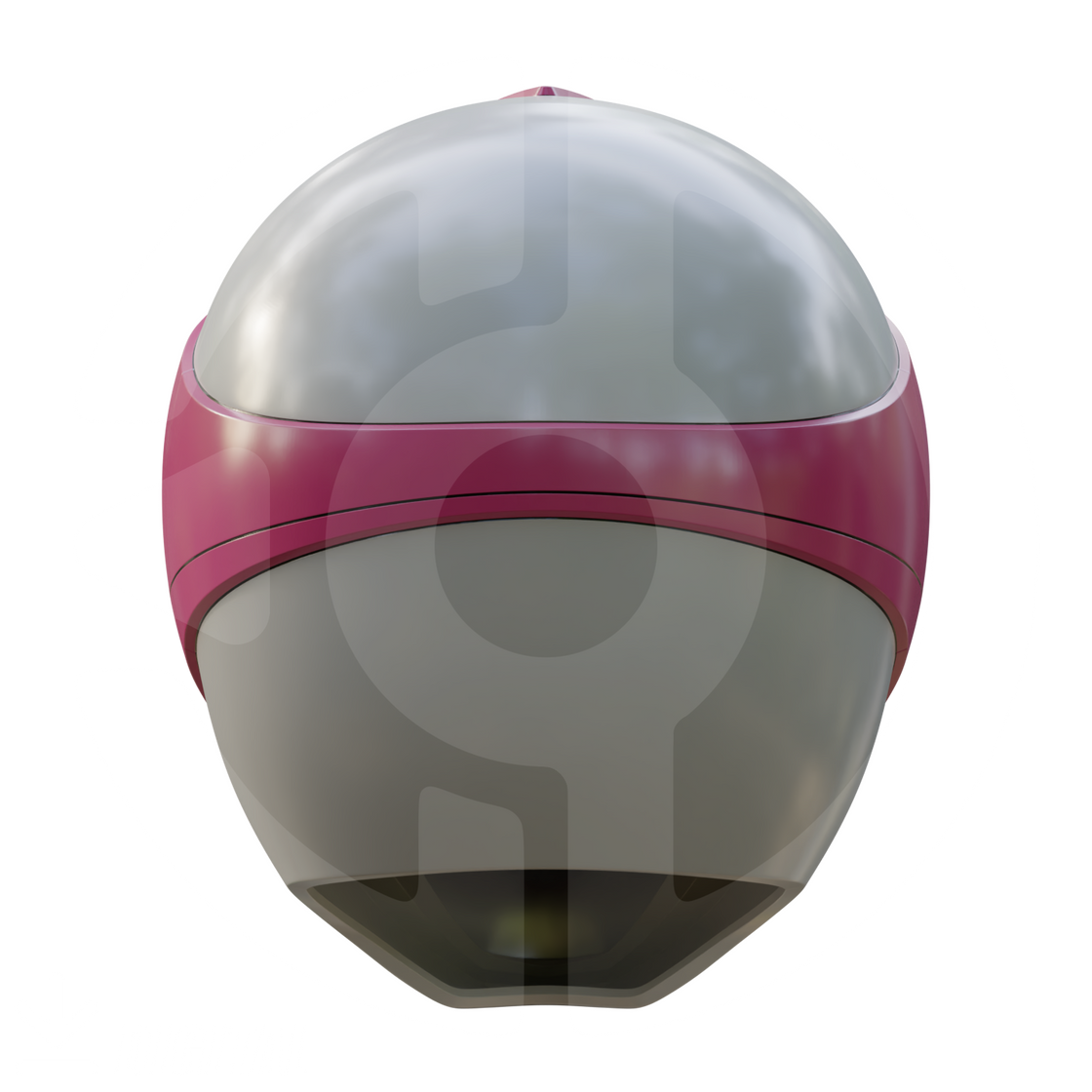 MMPR Pink Ranger Helmet File – Wireframe