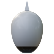 VEK3D White Dino Ranger PRDT Helmet File