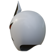 VEK3D White Dino Ranger PRDT Helmet File