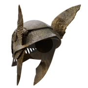 Fantasy Winged Rot Helmet File