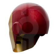 Iron Man Classic Helmet File – Wireframe