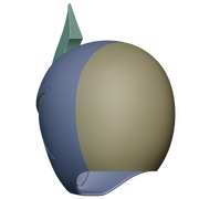 VEK3D White Dino Ranger PRDT Helmet File