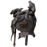 Fantasy Winged Snake Helmet File