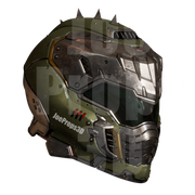 3D Printable Dark Slayer Helmet STL File - JP3D