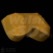 X Spaceship Pilot Helmet 3D Print Model