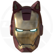 Mk 3 V4 helmet with ear motorization and cat ears