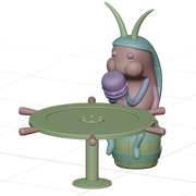 Spongebob Cockroach Eating 3D File