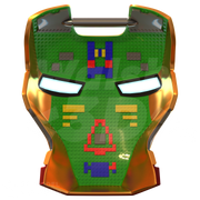 Toy Brick Metal Hero V2 Helmet 3D Print Model