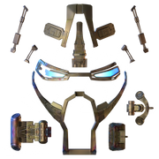 Destroyed Mark 50 3D Print Model