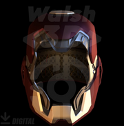 Concept Mark 42 Helmet 3D Print Model