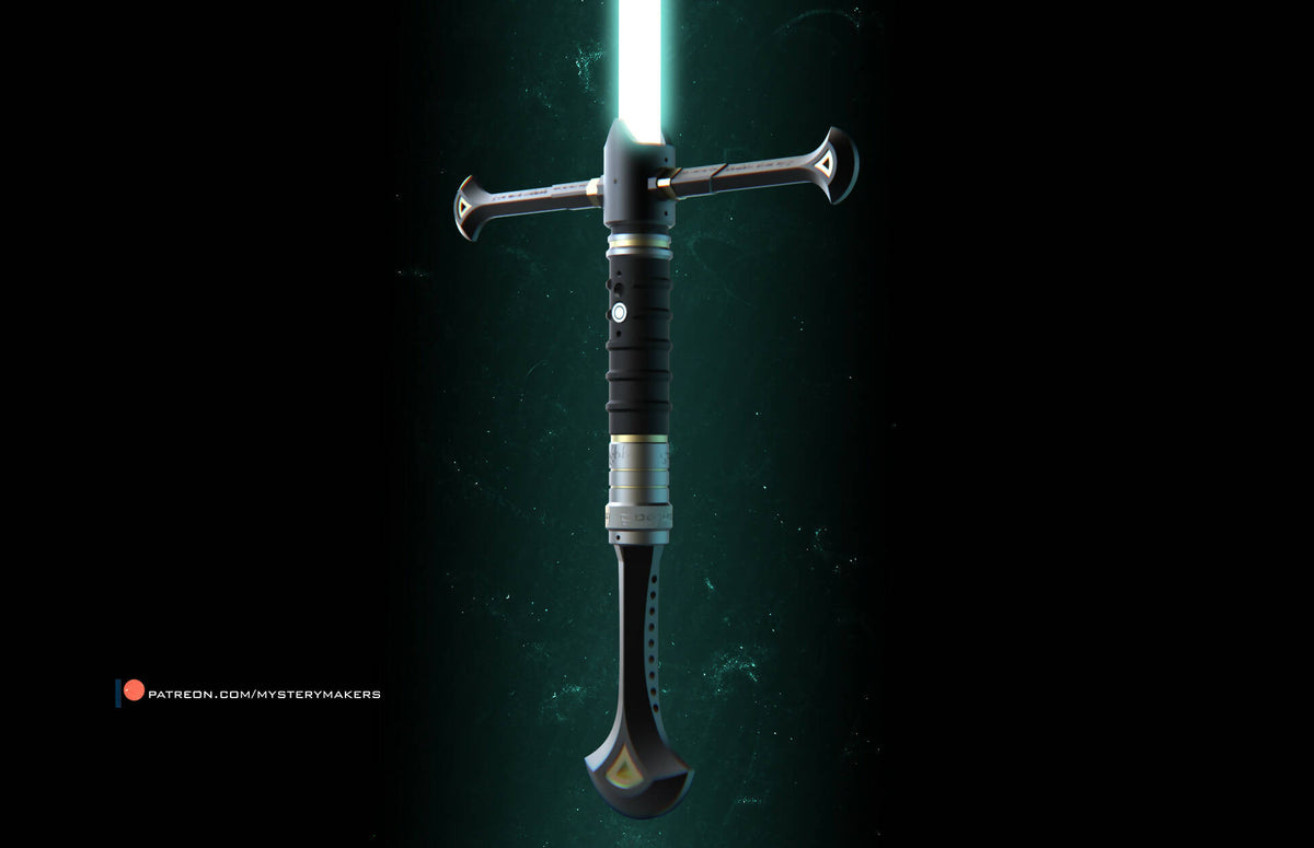 Fantasy laser sword – Wireframe