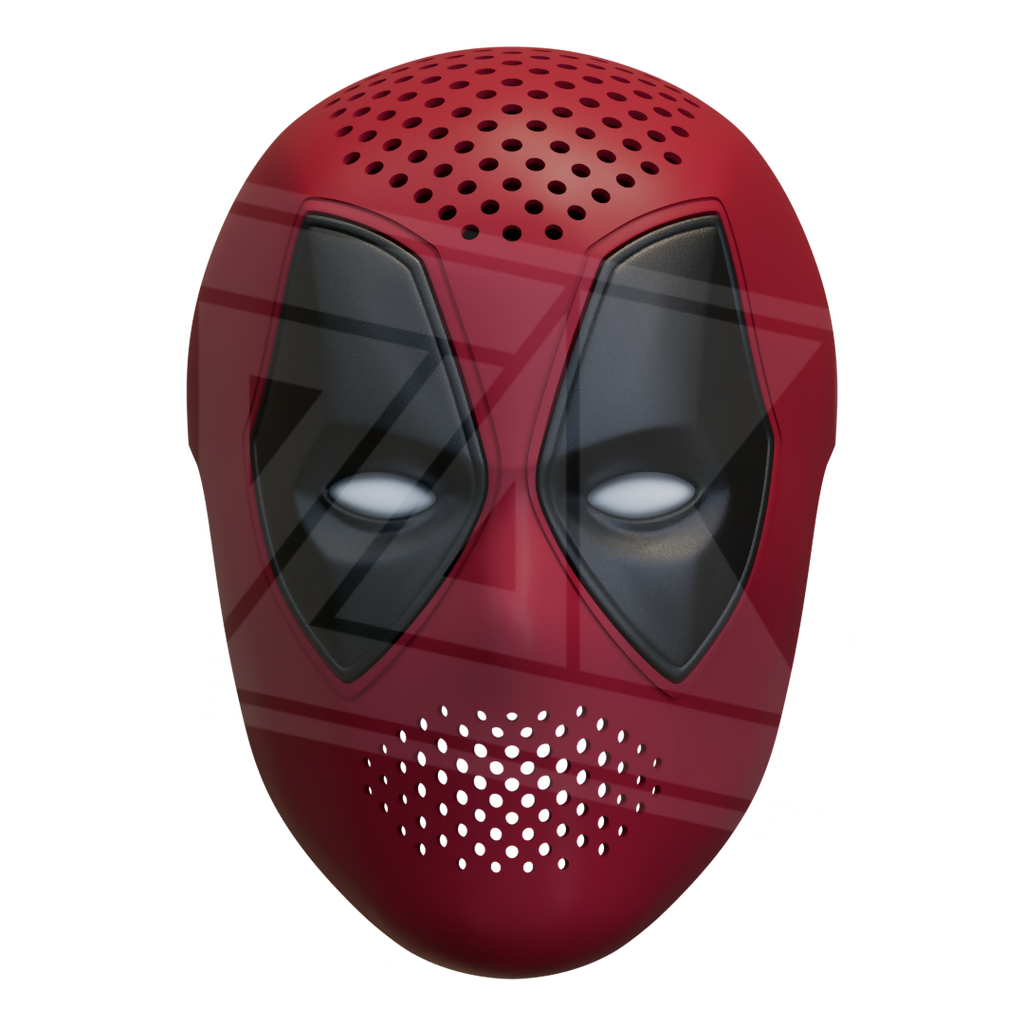 Mercenary Faceshell 3D Model – Wireframe