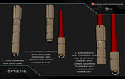 The Stranger Qimir functional lightsaber