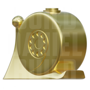 Gold Snail Phone - 3D File