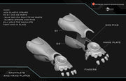 03 Gauntlet and Hand plates
