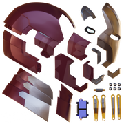 Motorized Mark 42 / 43 V2 Helmet 3D Print Model