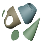 VEK3D Silksong Hornet Helmet File