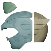 PRWF Yellow Ranger Helmet File