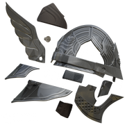 Knight Helmet 3D Print Model