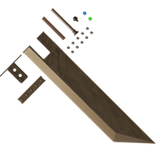 Final Fantasy 7 Remake Buster Sword 3D Model