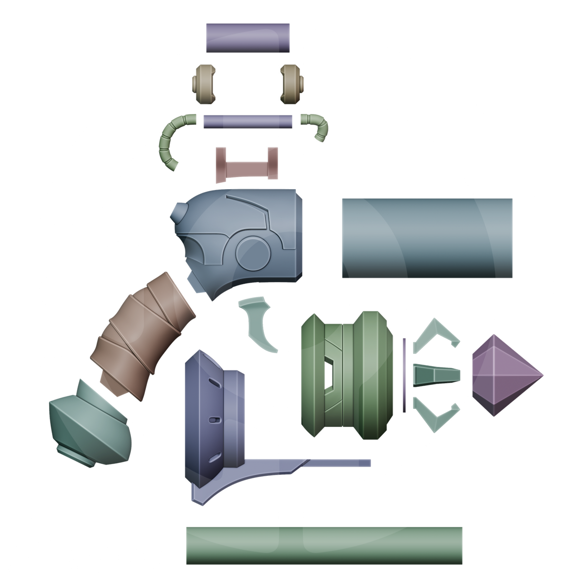 Jinx Zapper 2XKO File – Wireframe