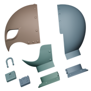 VEK3D Griffith Prisoner Helmet