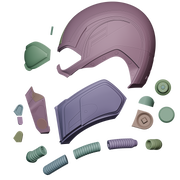 VEK3D Captain America BNW Helmet File