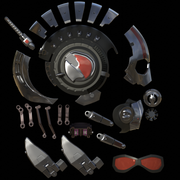 Ant Man mk1 helmet motorized 3D Model