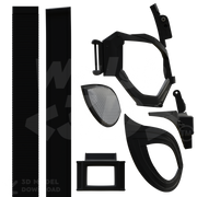 Spider Hero Monkey Goggles [3D Print Model]