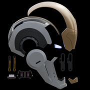 Iron Man Mk39 Starboost with motorization and inner detail 3D Model