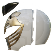 MMPR White Ranger Helmet File