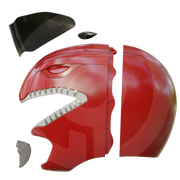 MMPR Red Ranger Helmet File