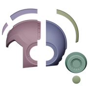 VEK3D Mega Man Helmet File