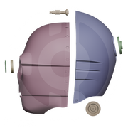 Space Gold Butler Helmet File