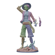 Rubber Man Wano Life Size Statue File