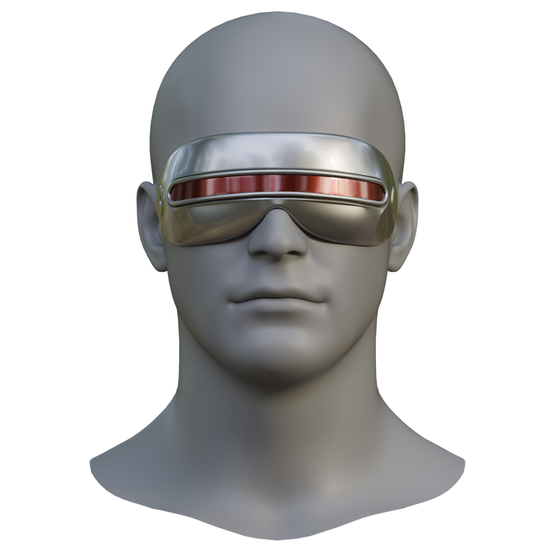 VEK3D Cyclops X-Men: Apocalypse Visor File – Wireframe