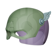 Captain America Custom Helmet File