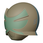 VEK3D Pink Ranger PRS Helmet File