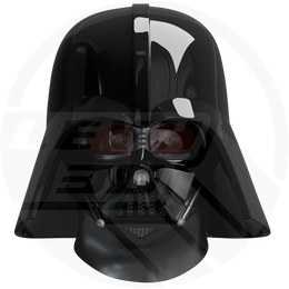 OWK dark space wizard Helmet 3D model