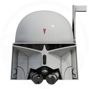 McQuarrie Concept Boba Helmet 3D Model