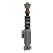 Young Space Wizard Beam Sword 3D Model