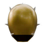 Gold Samurai Ranger Helmet 3D Model