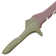 VEK3D Alita Damascus Blade File