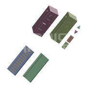 Young Space Wizard Beam Sword 3D Model