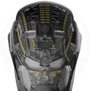 mk45 Helmet Motorized With Full Interior 3D Model